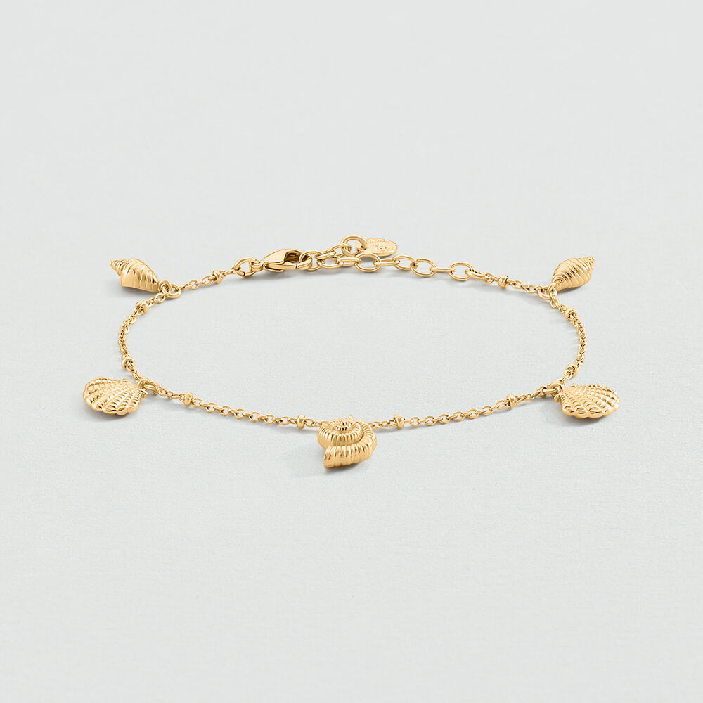 Cha&icirc;ne de cheville ILIOS - Dor&eacute; - Bracelets fantaisie  | Agatha