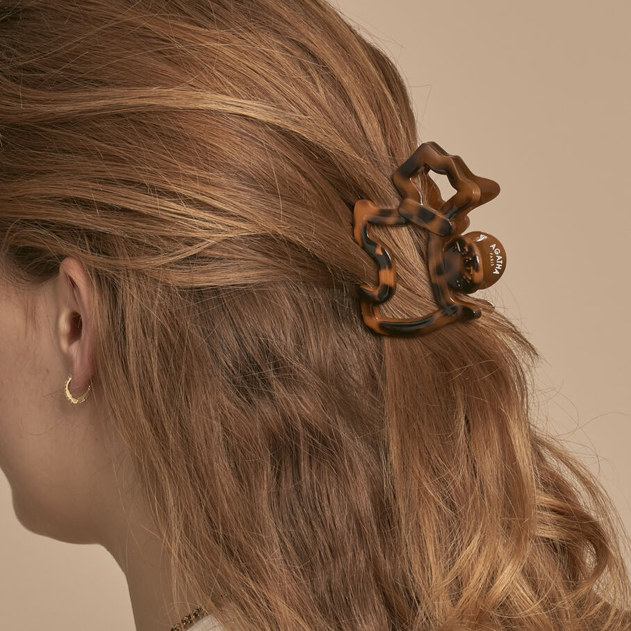 Accessoire cheveux SCOTAJOU - Ecaille claire - Accessoires  | Agatha