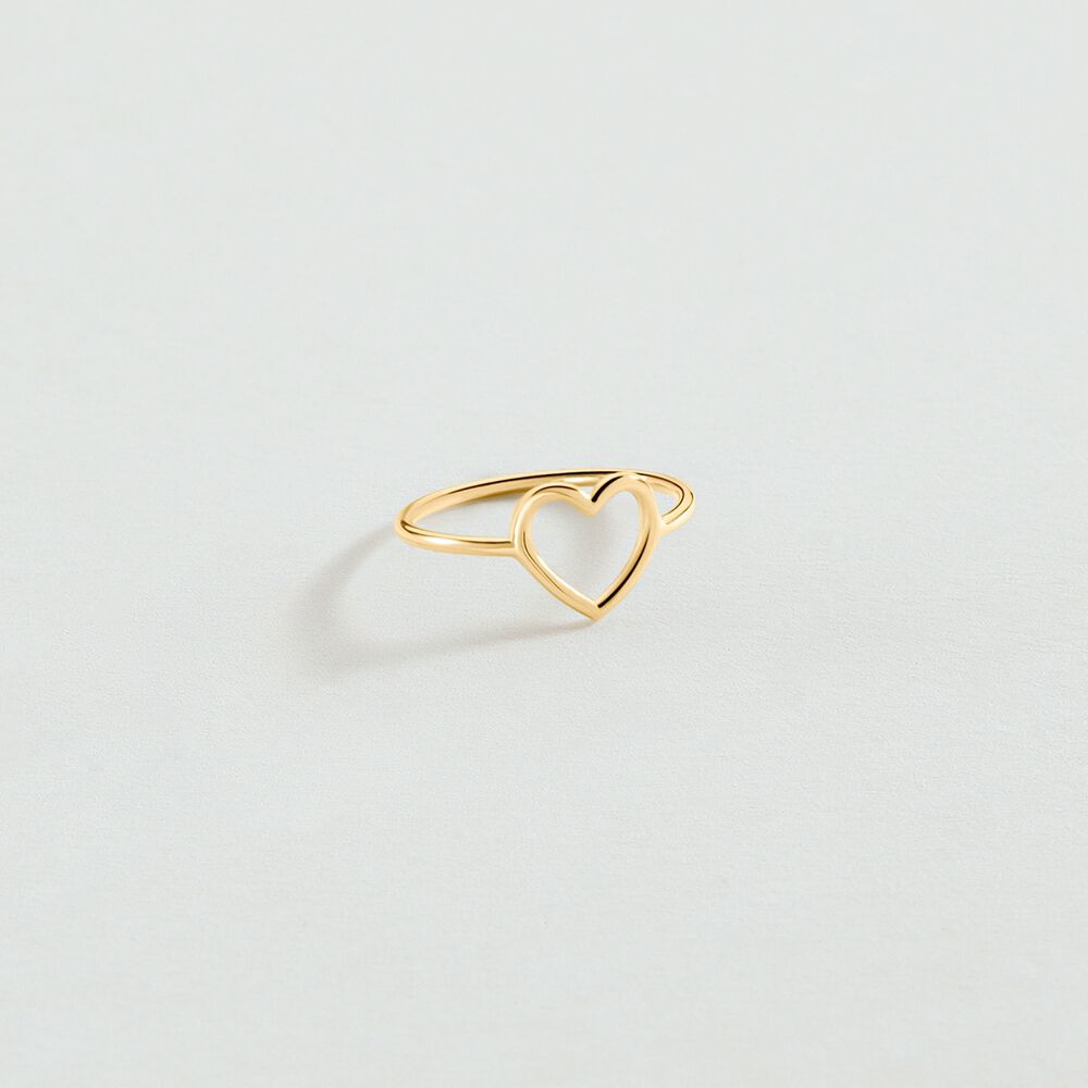 Bague fine FILCOEUR - Dor&eacute; - Bagues fantaisie  | Agatha