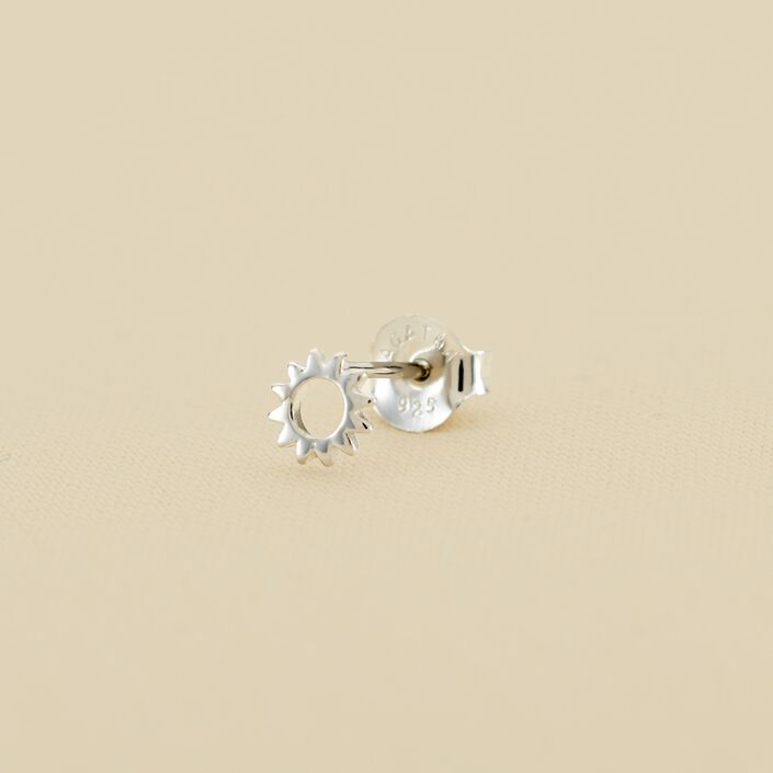 Piercing puce MINI SOL - Argenté - Piercings  | Agatha