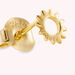 Piercing puce MINI SOL - Doré - Piercings  | Agatha