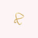 Piercing ear cuff CRUZADO - Doré - Piercings  | Agatha