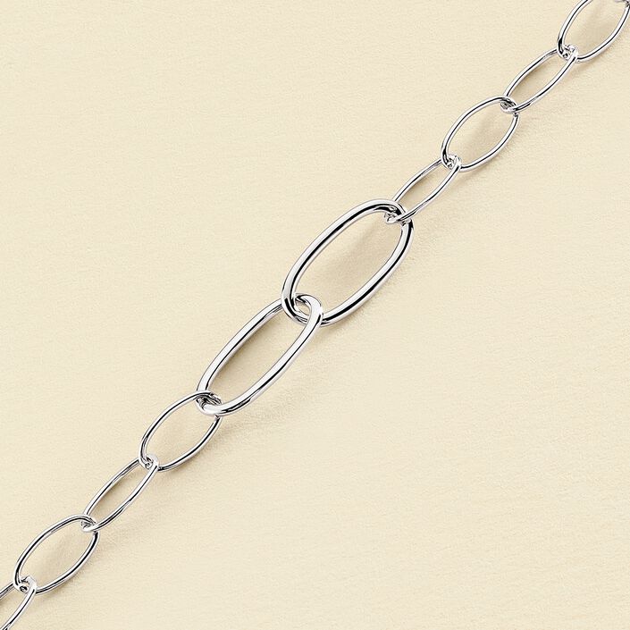 Bracelet souple CHAIN - Argenté - Bracelets  | Agatha