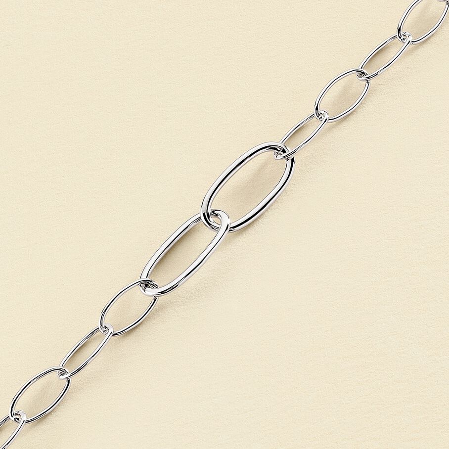 Bracelet souple CHAIN - Argenté - Bracelets  | Agatha