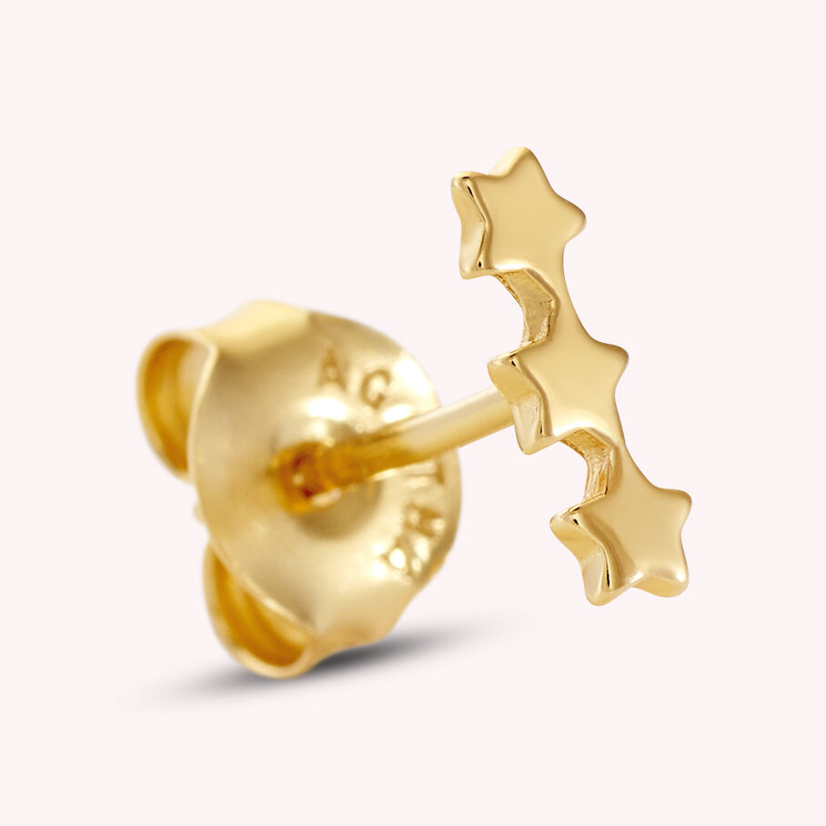 Piercing puce TRIOSTAR - Doré - Piercings  | Agatha