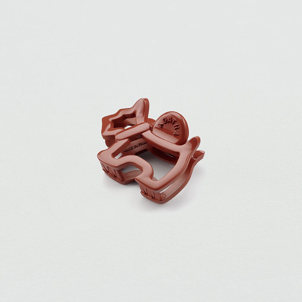 Accessoire cheveux SCOTAJOU - Marron -   | Agatha