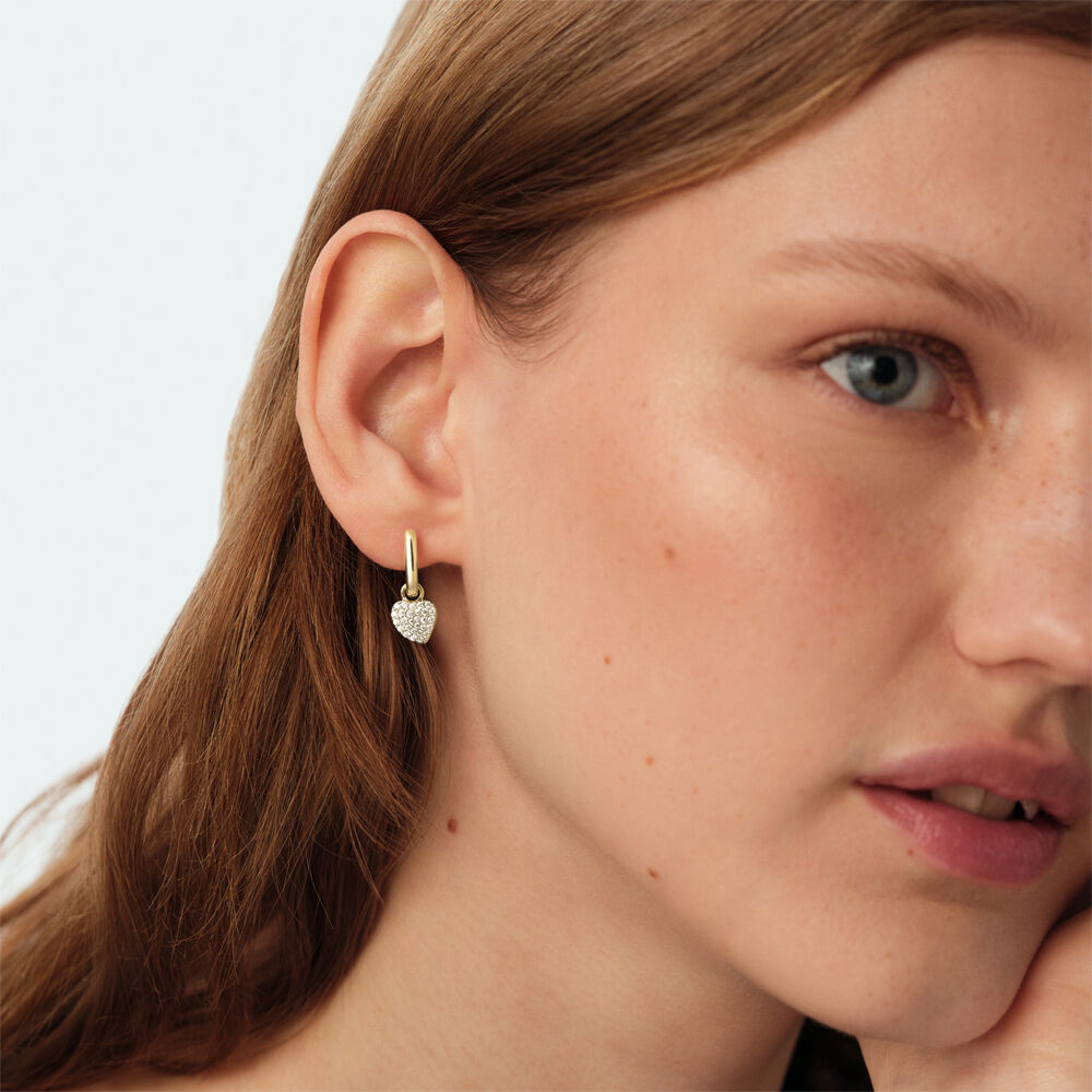 Cr&eacute;oles MONTMARTRE - Cristal / Dor&eacute; - Cr&eacute;oles  | Agatha