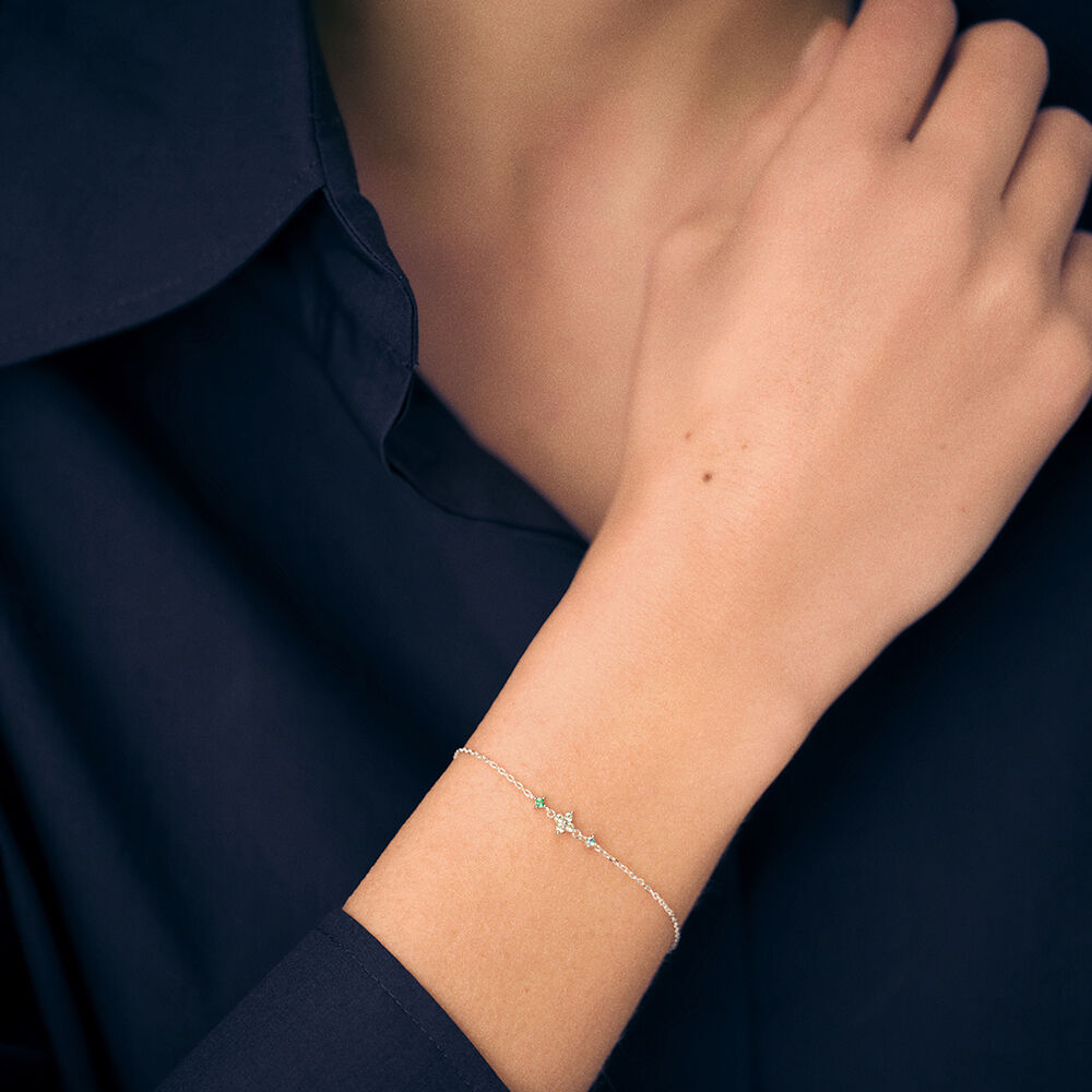 Bracelet souple BELOVED - Multicolore / Argent&eacute; - Bracelets fantaisie  | Agatha