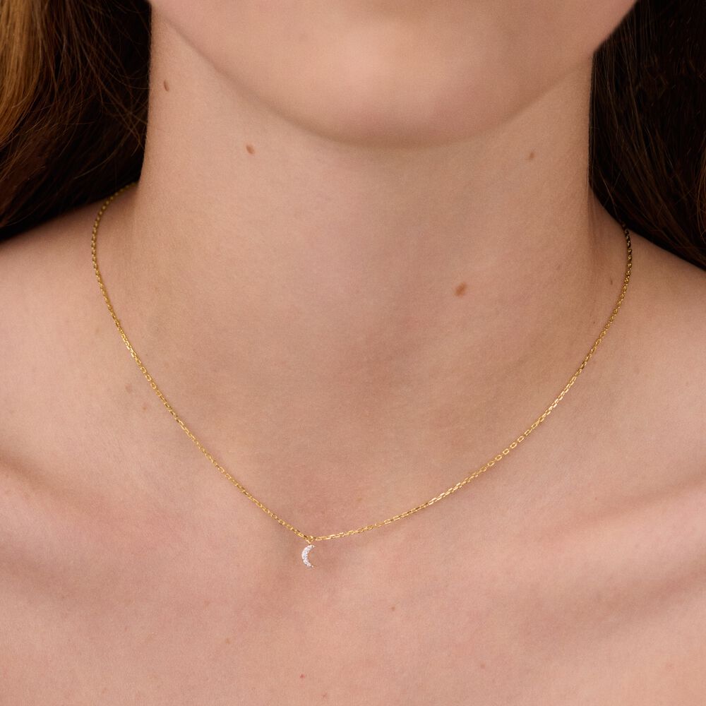 Collier ras du cou MAHINA - Cristal / Doré - Colliers fantaisie  | Agatha