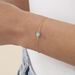 Bracelet souple ATMA - Amazonite/ jaune - Bracelets  | Agatha