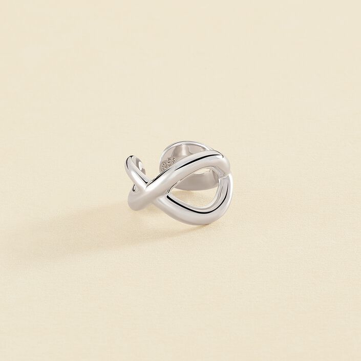 Bague ajustable ICONIQUE - Argenté - Bagues  | Agatha
