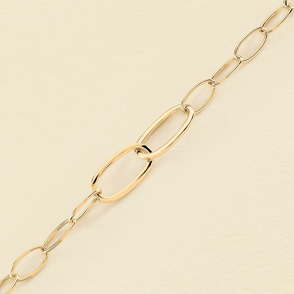Bracelet souple CHAIN - Doré - Bracelets  | Agatha
