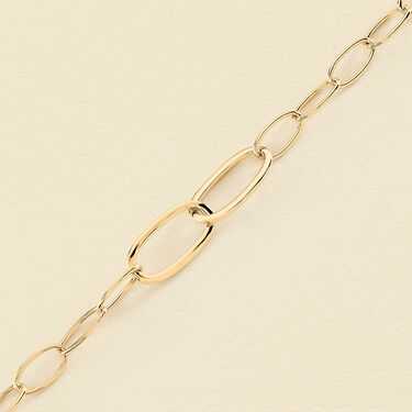 Bracelet souple CHAIN - Doré - Bracelets  | Agatha
