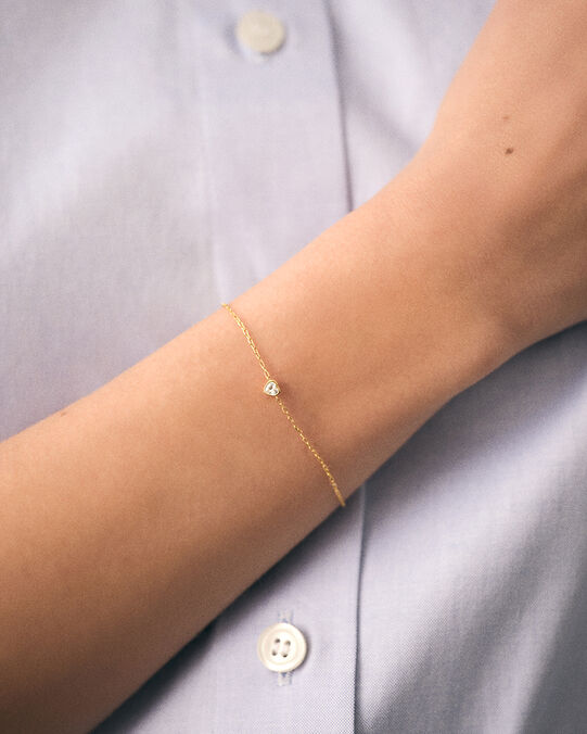 Bracelet souple ADOREE - Cristal / Doré - Bracelets fantaisie  | Agatha Bracelet souple ADOREE - Cristal / Doré - Bracelets fantaisie  | Agatha