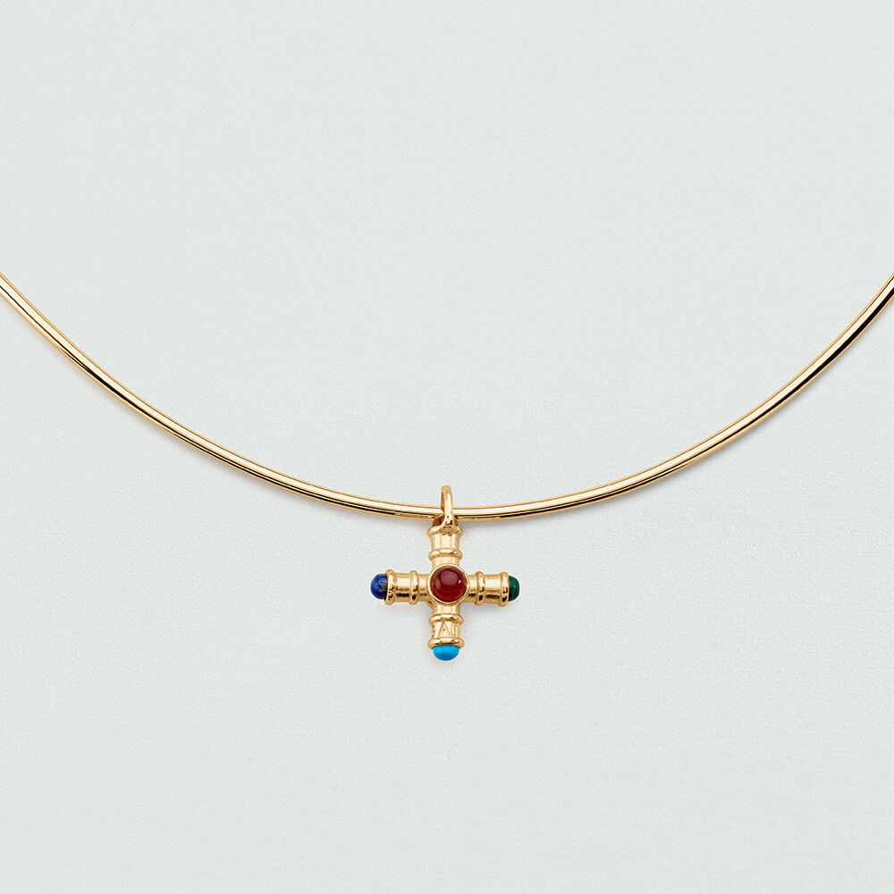 Collier ras du cou TALISMANS - Dor&eacute; - Colliers ras du cou  | Agatha