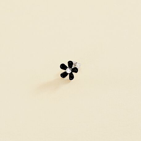 Piercing puce SUZON - Noir / Blanc - Piercings  | Agatha