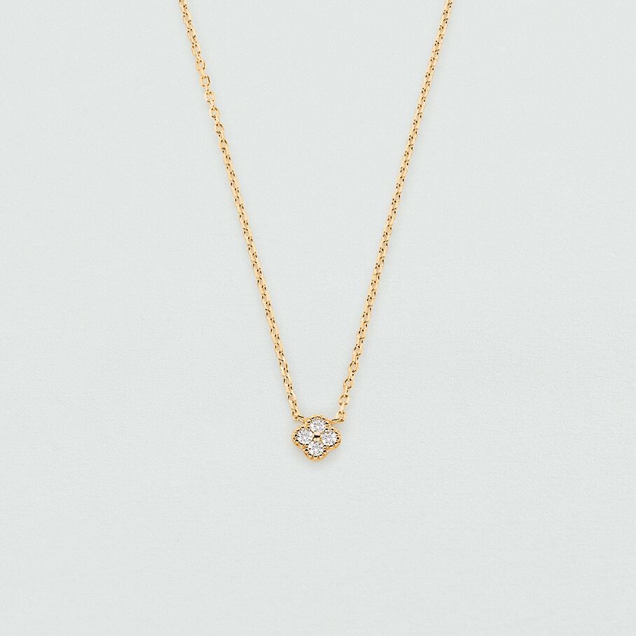 Collier ras du cou BELOVED - Cristal / Doré - Colliers  | Agatha