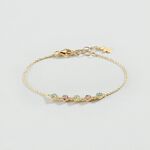 Bracelet souple SPACEAG - Multicolore / Doré - Bracelets  | Agatha