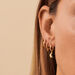 Piercing créole CRIOLUNA - Doré - Piercings  | Agatha