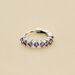 Piercing créole RADIANTE - Lilas - Piercings  | Agatha