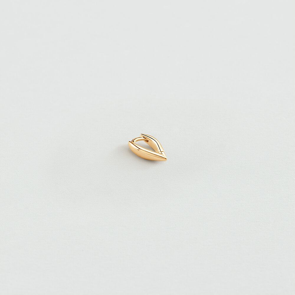 Piercing créole MIX& MATCH - Doré - Bijoux sans pierre  | Agatha