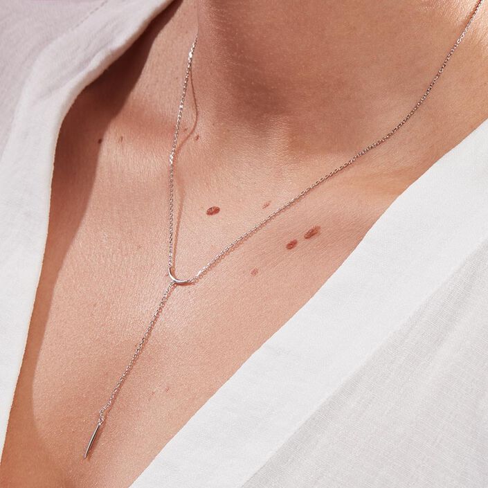 Collier mi-long RADIEUX - Argenté - Colliers  | Agatha