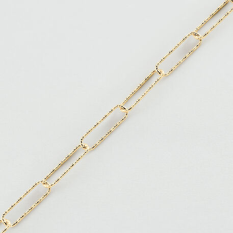 Bracelet Micro-mosaïque Doré Italie - Bijou Occasion - Réf. 96916