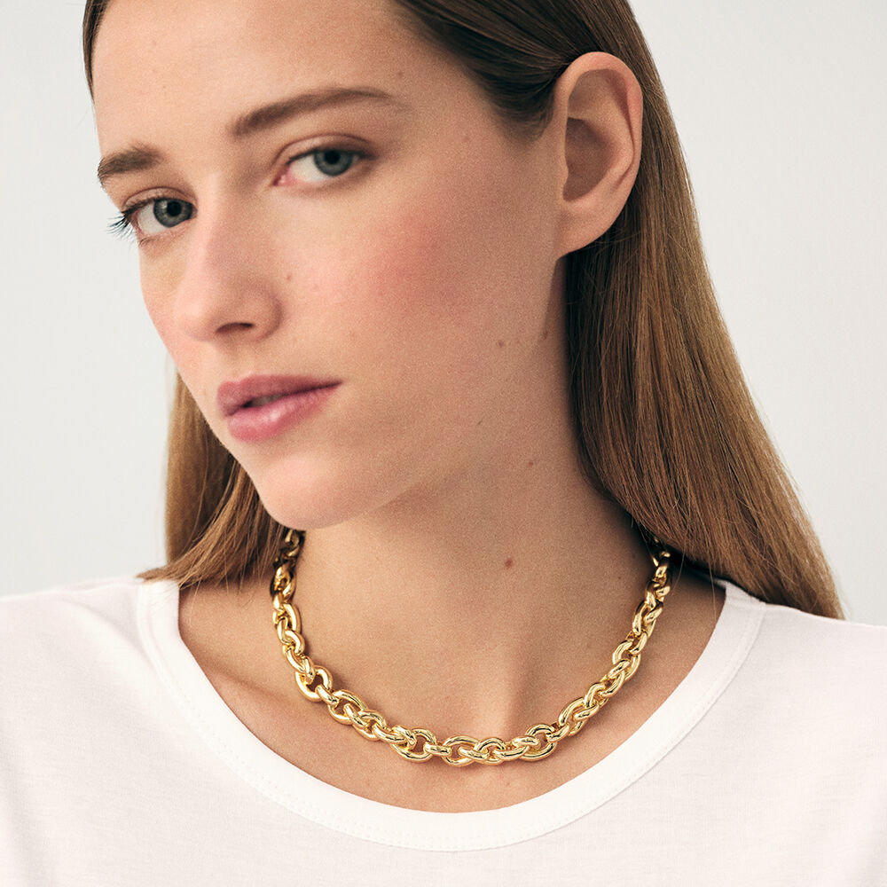 Collier ras du cou LOULOU - Dor&eacute; - Colliers fantaisie  | Agatha