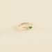 Bague fine ASTRE - Vert / Doré - Bagues  | Agatha