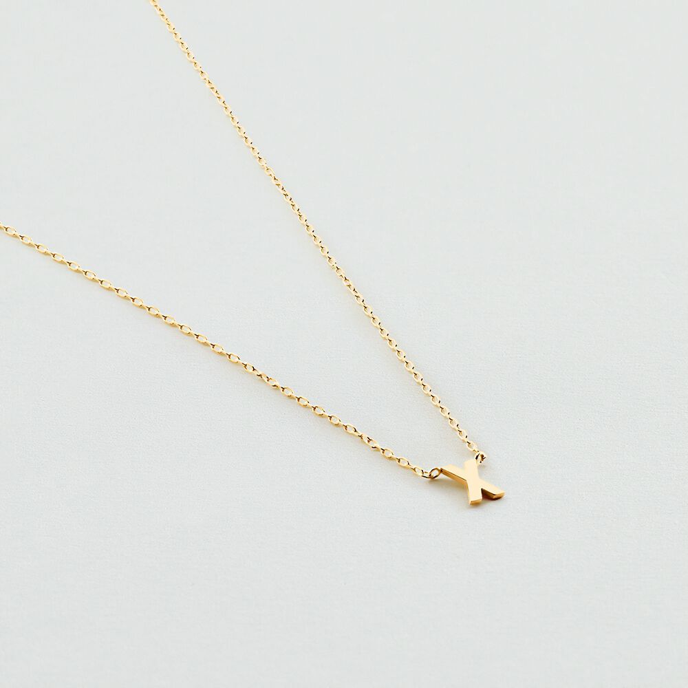 Collier ras du cou ABC - Doré - Colliers ras du cou  | Agatha