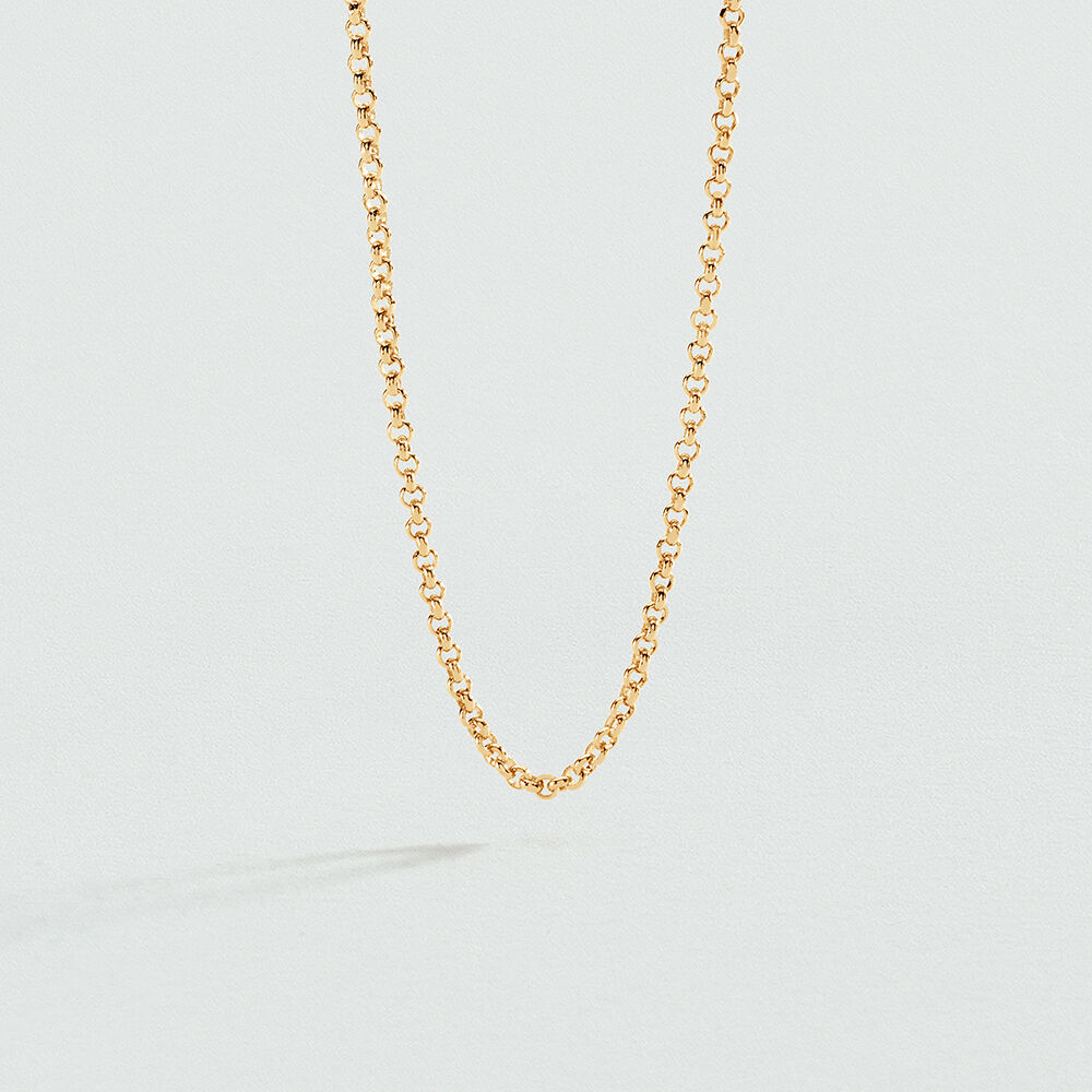 Collier mi-long CHAÎNE JASERON - Doré - Colliers fantaisie  | Agatha