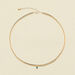 Collier ras du cou NEITH - Vert / Doré - Colliers  | Agatha