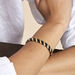 Jonc SESHA - Noir / Doré - Bracelets  | Agatha