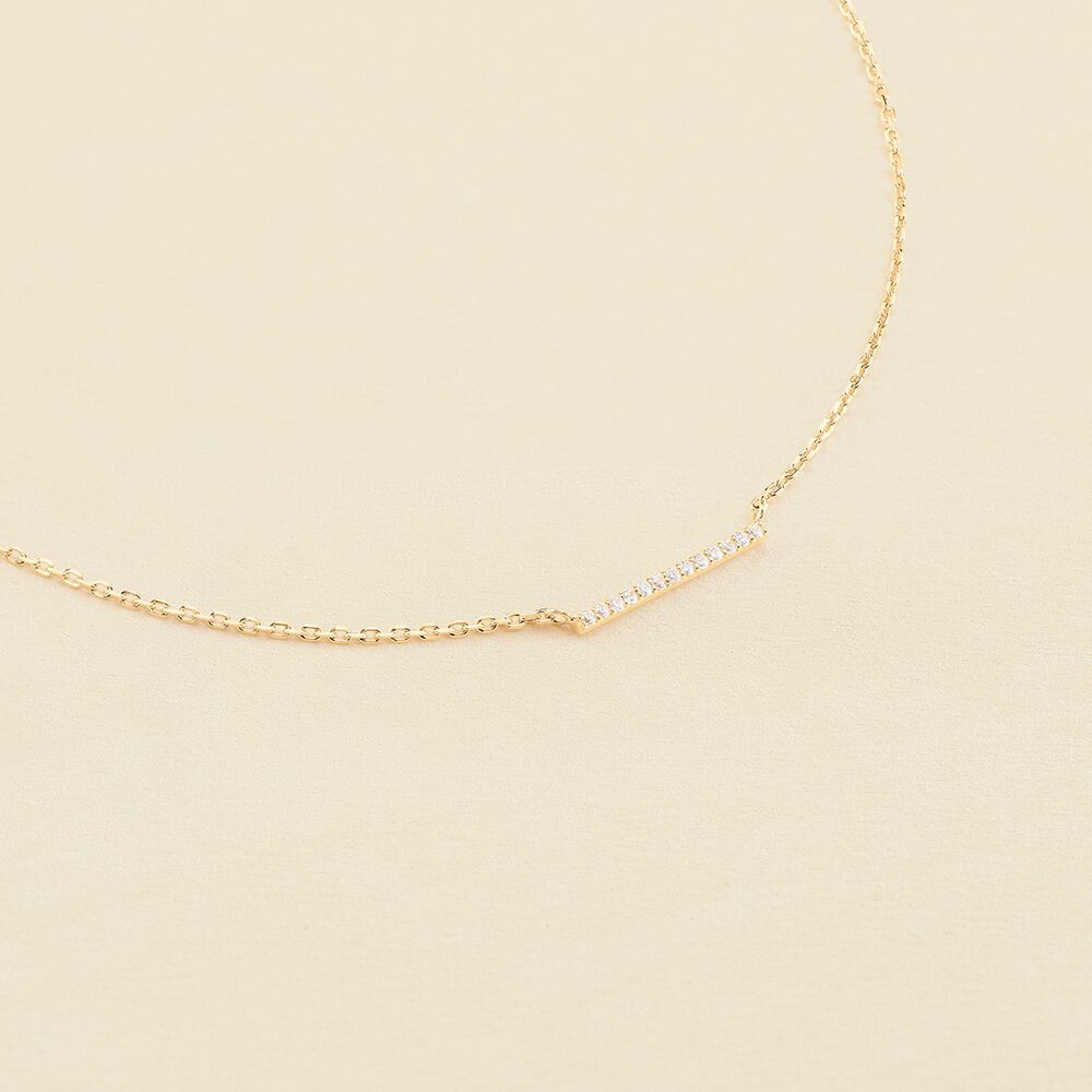 Collier ras du cou BARSHINE - Cristal / Doré - Colliers  | Agatha