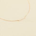 Collier ras du cou BARSHINE - Cristal / Doré - Colliers  | Agatha