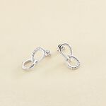 Boucles d'oreilles pendantes HARMONIE - Argenté - Boucles d'oreilles  | Agatha