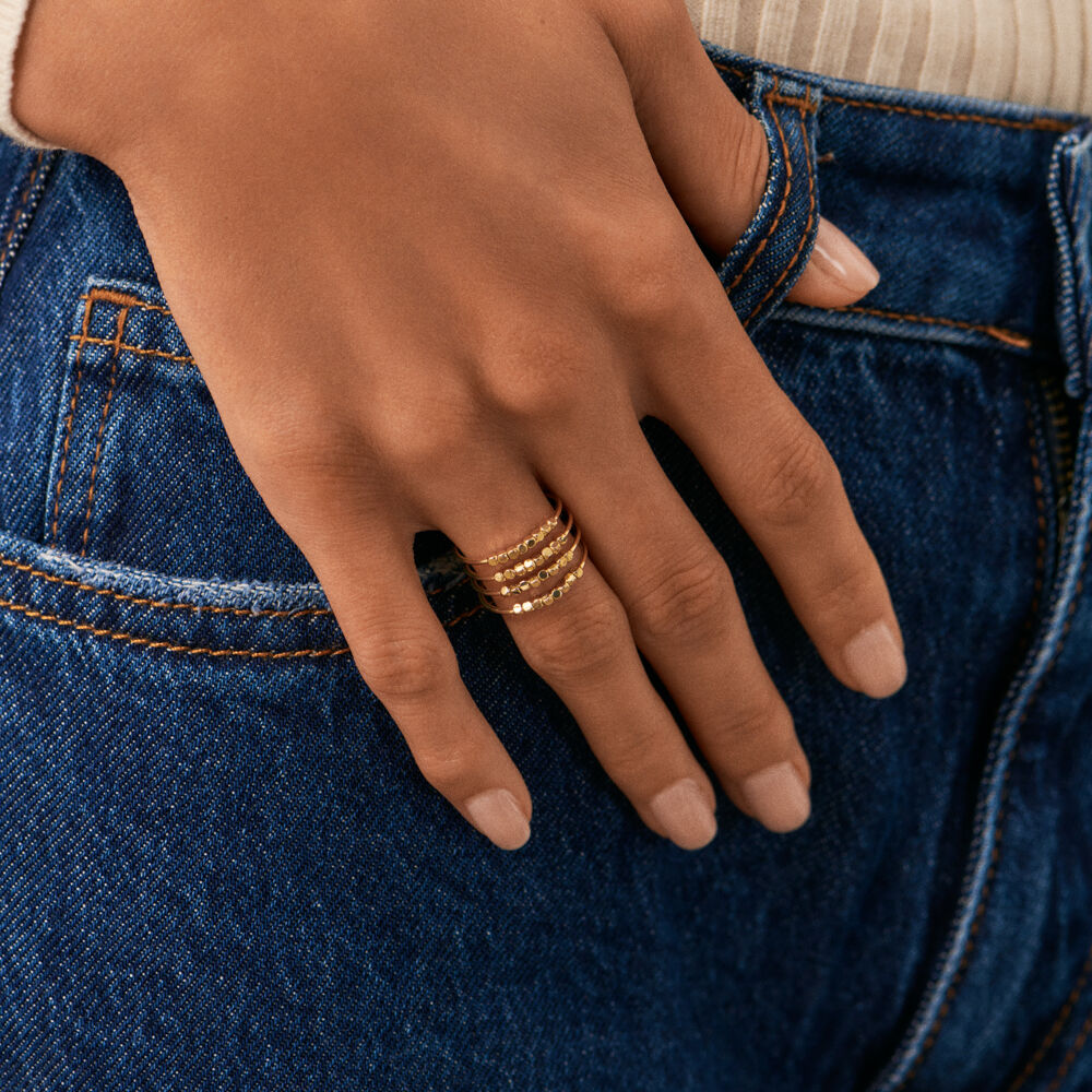 Bague large CREOBILL Dore