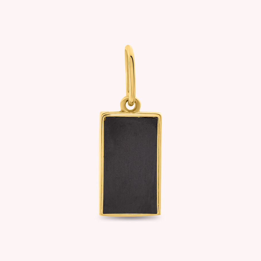 Pendentif RECTANGL - Onyx - Bijoux  | Agatha