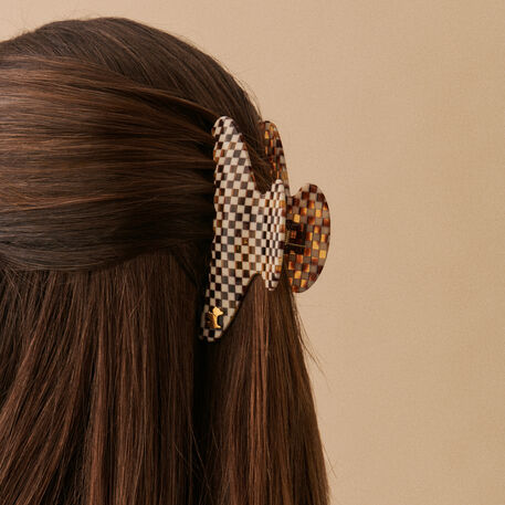 Accessoire cheveux DAMIER - Beige - Accessoires  | Agatha