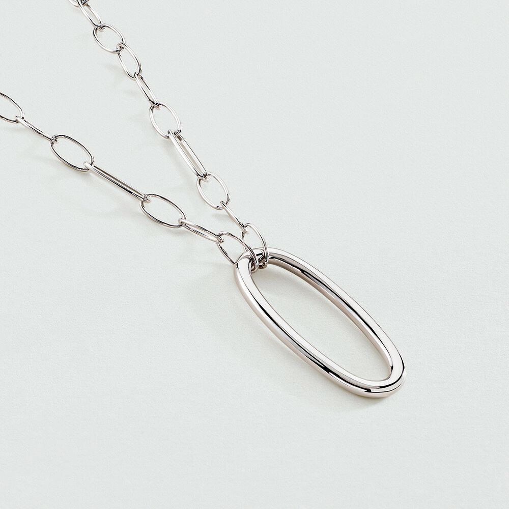 Sautoir CHAIN - Argenté - Colliers fantaisie  | Agatha