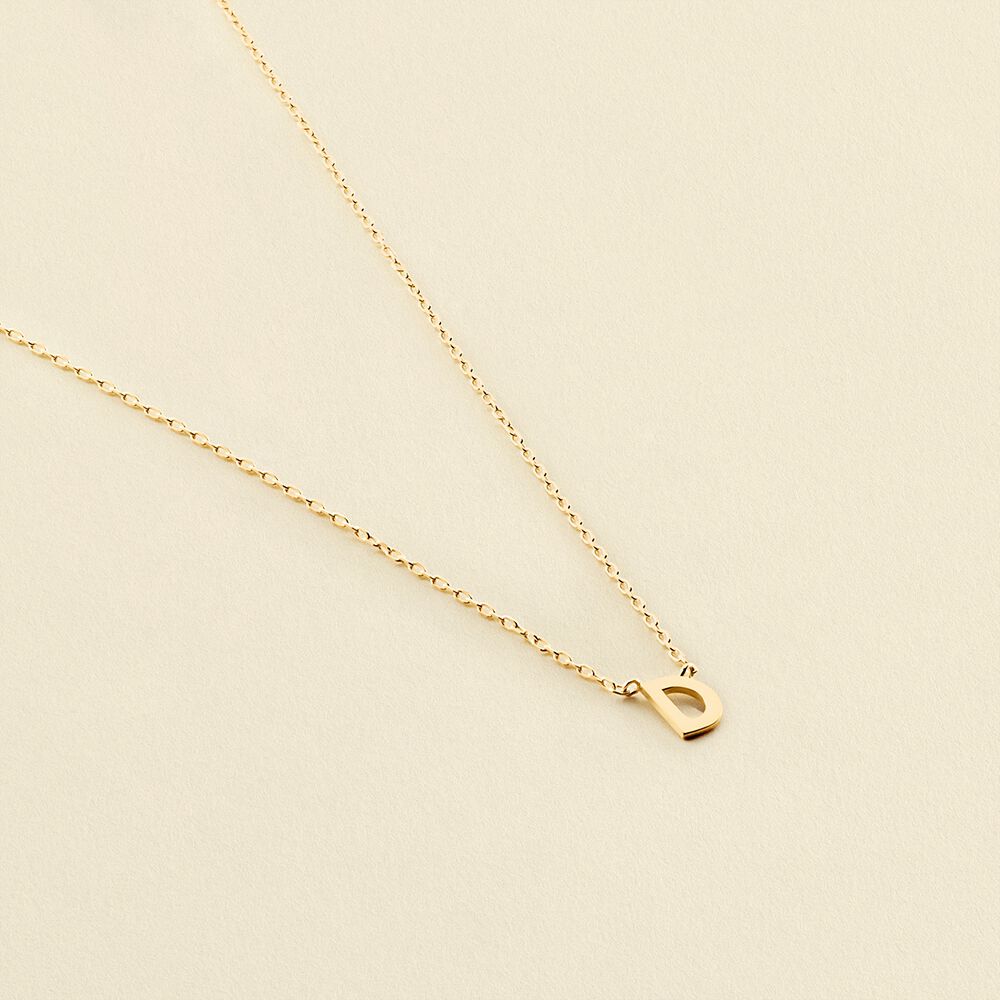 Collier ras du cou ABC - Doré - Colliers fantaisie  | Agatha