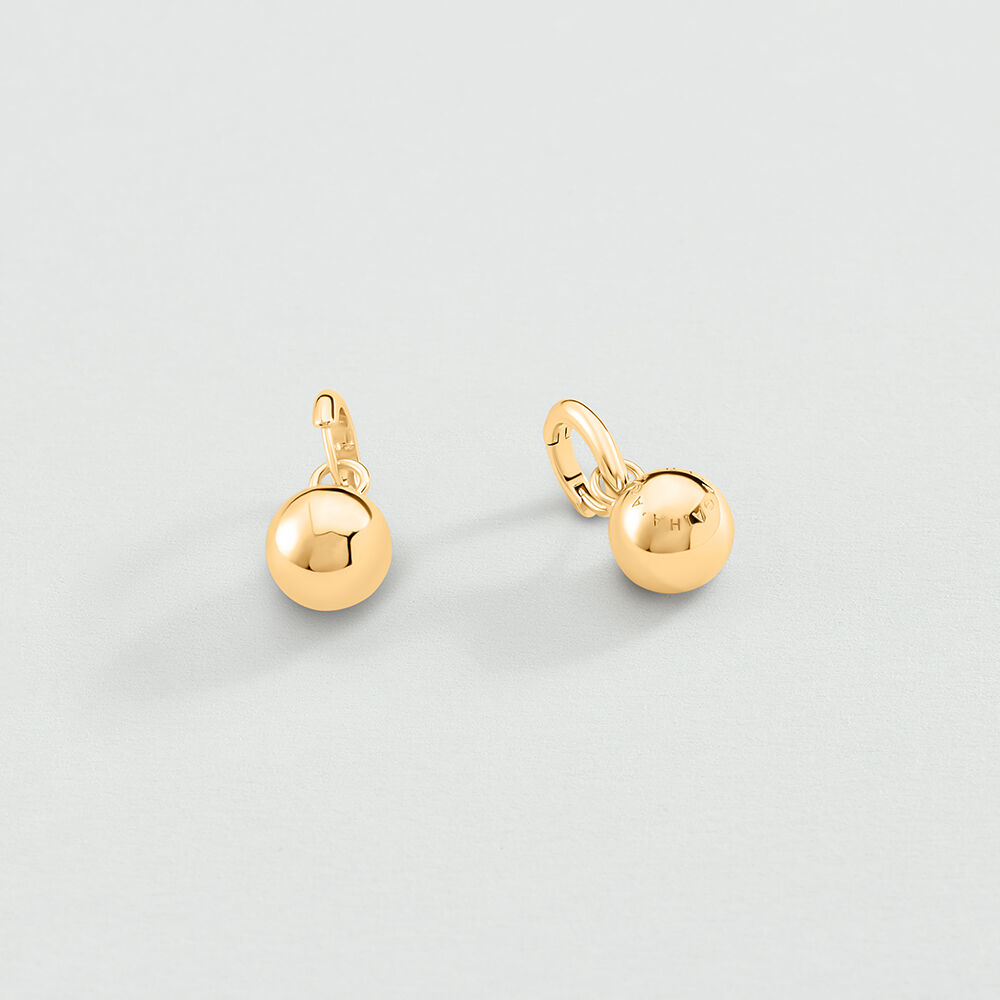 Cr&eacute;oles PALAIS ROYAL - Dor&eacute; - Boucles d'oreilles boule  | Agatha