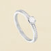 Bague fine SHINE - Cristal / Argenté - Bagues  | Agatha