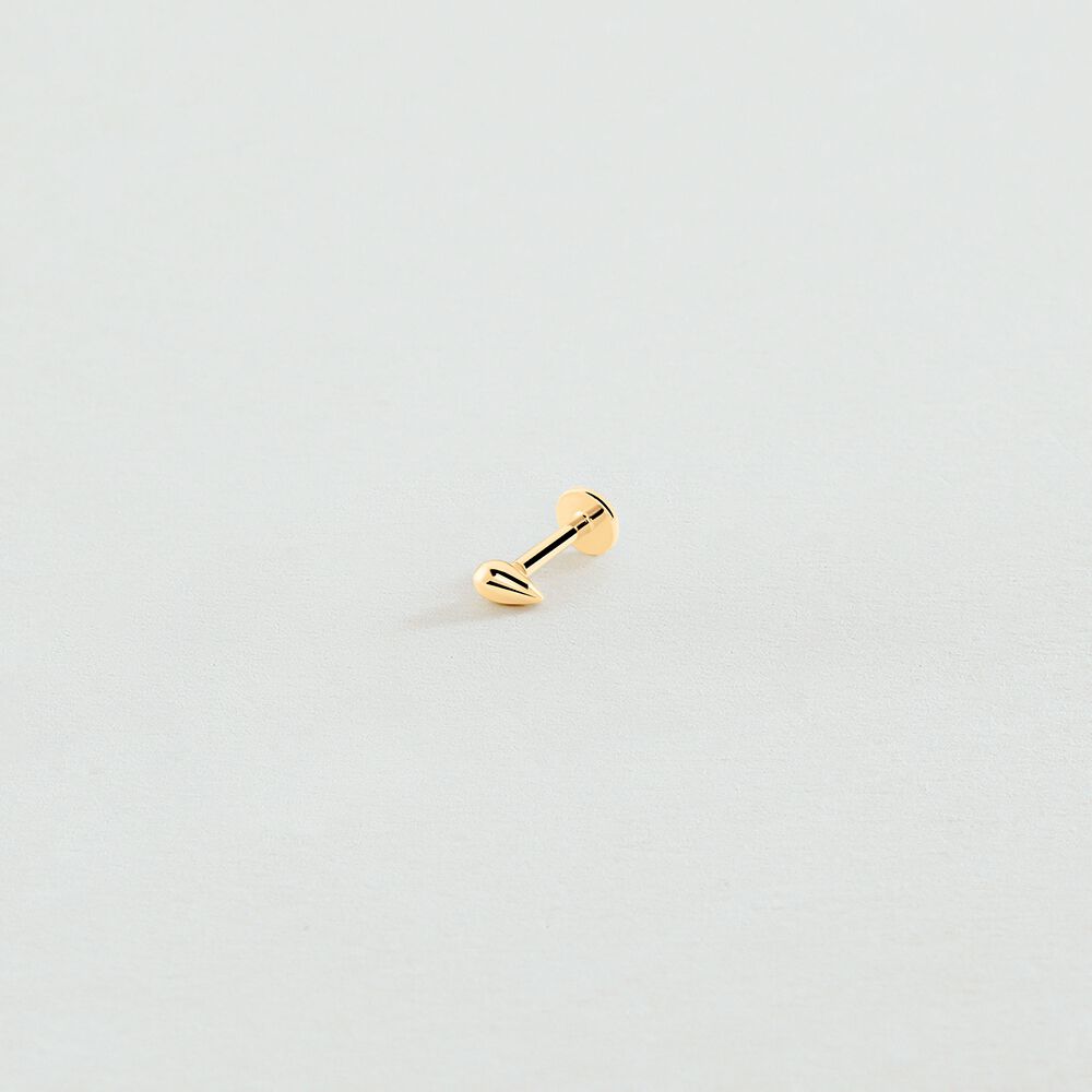 Piercing Hélix & Tragus POLENE - Doré - Piercing Hélix & Tragus  | Agatha