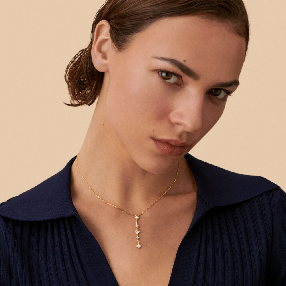 Collier ras du cou BELOVED - Cristal / Doré - Colliers fantaisie  | Agatha