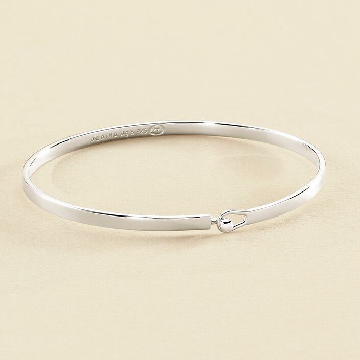 Jonc BANGLE - Argenté - Bracelets  | Agatha
