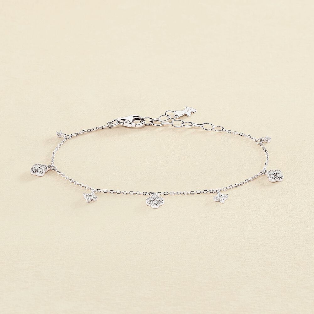 Bracelet souple BELOVED - Cristal / Argenté - Bracelets  | Agatha
