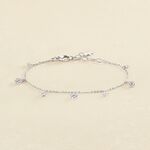 Bracelet souple BELOVED - Cristal / Argenté - Bracelets  | Agatha