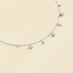 Collier ras du cou BELOVED - Cristal / Argenté - Colliers  | Agatha