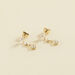 Boucles d'oreilles pendantes BELOVED - Cristal / Doré - Boucles d'oreilles  | Agatha